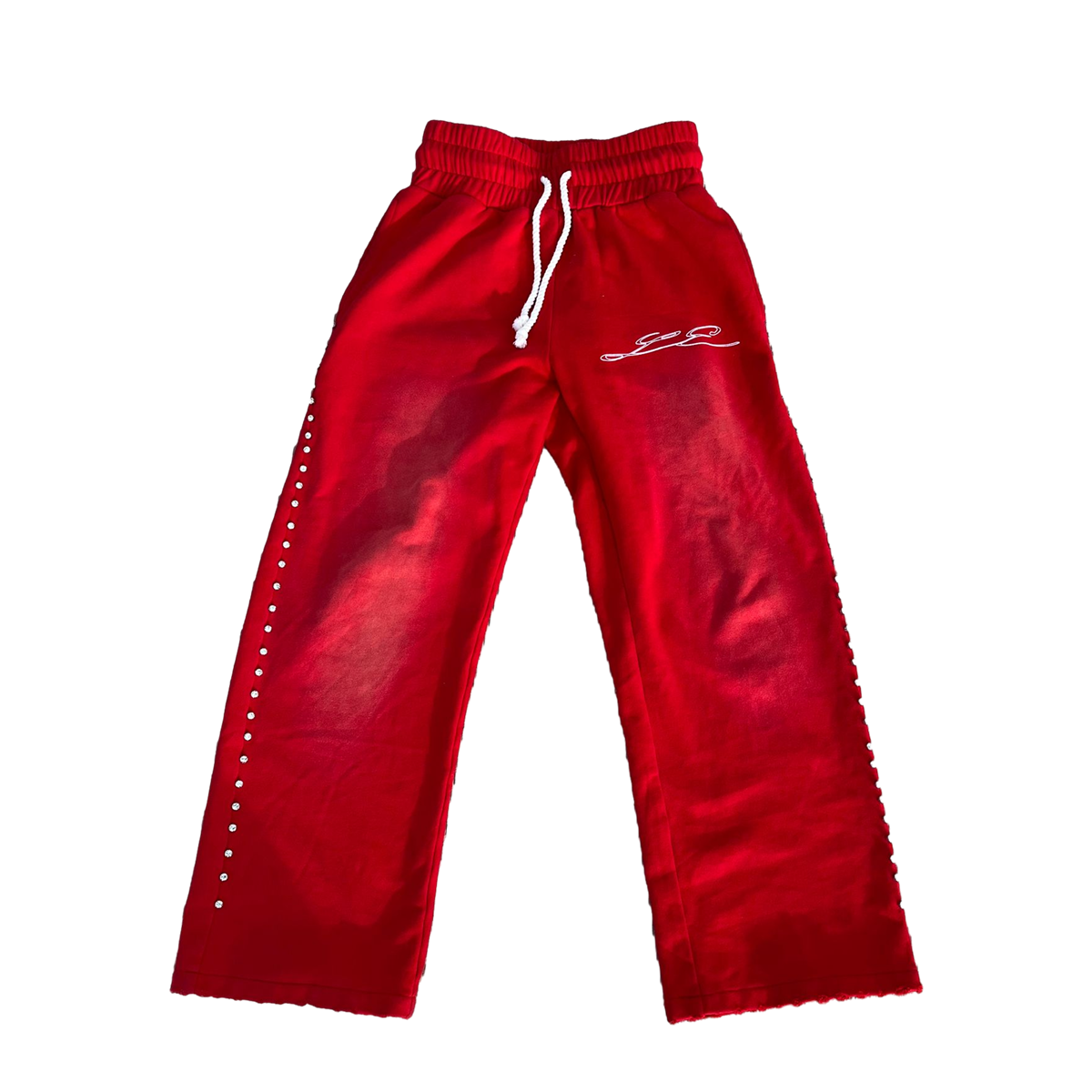 Flame Sweatpants red