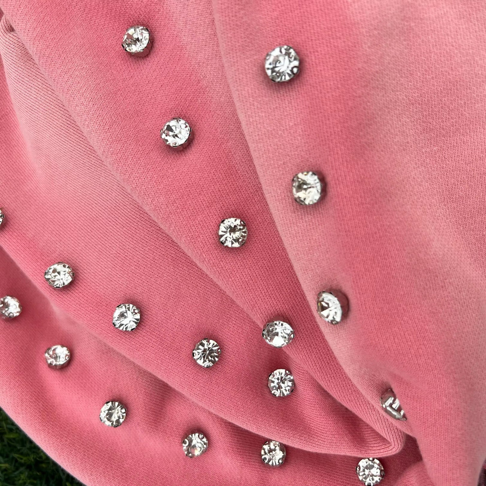 PEACE ZIP UP PINK